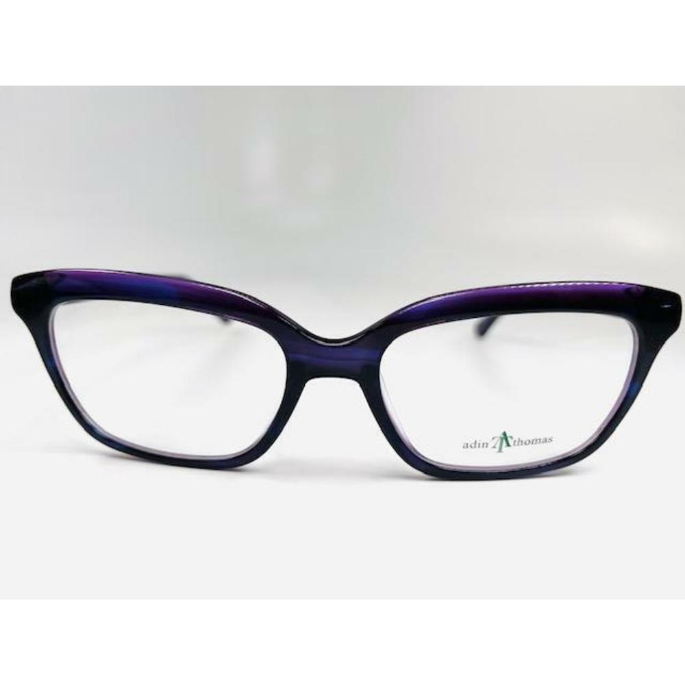 New Adin Thomas AT-354 C2 Purple Eyeglasses 53/17/140